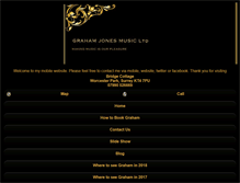 Tablet Screenshot of gojonesmusic.com